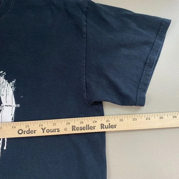 Ecko Unltd T Shirt Mens Large Rhino Puff Print Drip Y2K Streetwear Hip Hop Black - Picture 9 of 11